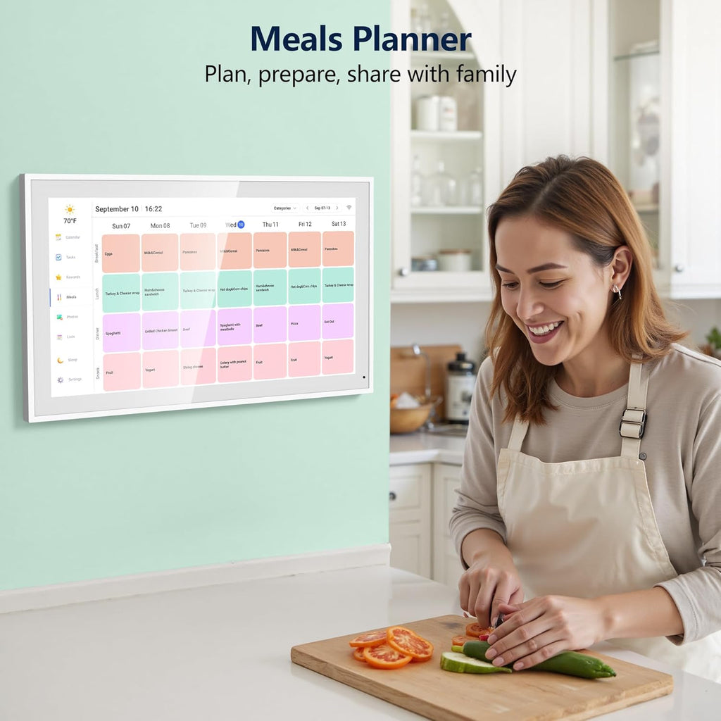Digital Calendar, 21.5 Inch Electronic Calendar